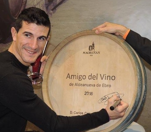 EL AMIGO DEL VINO DE ALDEANUEVA 2016 ES EL MEDALLISTA OLÍMPICO, CARLOS COLOMA