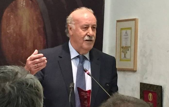 D. VICENTE DEL BOSQUE, AMIGO DEL VINO DE ALDEANUEVA 2017