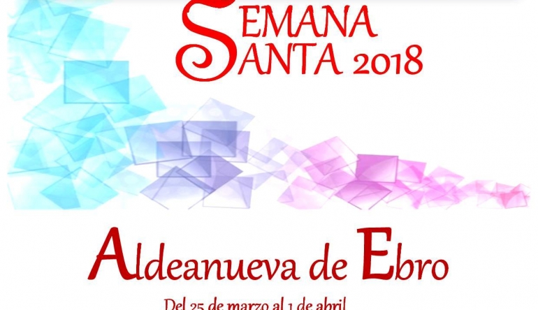 SEMANA SANTA 2018 EN ALDEANUEVA DE EBRO